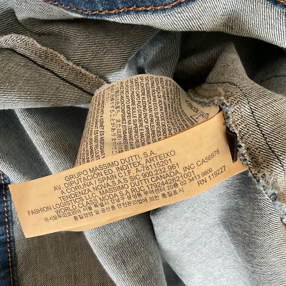 Massimo Dutti Denim Dress - Picture 8 of 8